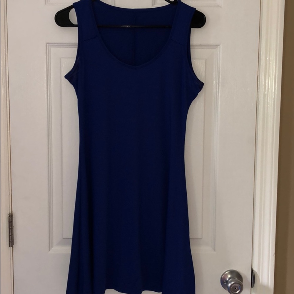 Navy blue dress